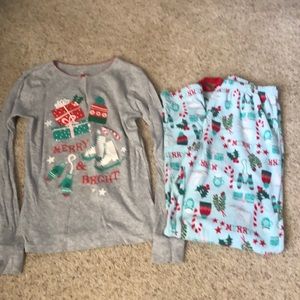 Girls Christmas pajamas